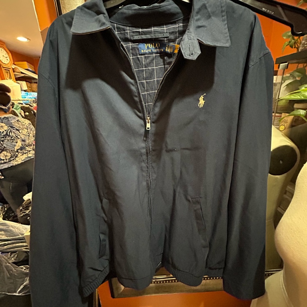 Polo by Ralph Lauren Men's Dark Blue Lightweight Jacket